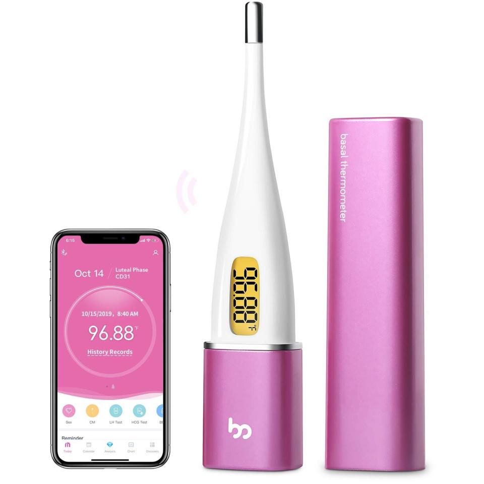 This <a href="https://amzn.to/3dmdAt3" target="_blank" rel="noopener noreferrer">digital Basal thermometer</a> can automatically track and chart your BBT for natural family planning and ovulation. Of course, it can also be used for fever tracking. Normally $55, <a href="https://amzn.to/3dmdAt3" target="_blank" rel="noopener noreferrer">get it on sale for $35﻿</a> on Prime Day on Amazon.