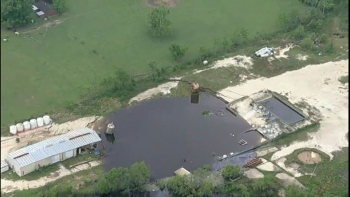 Local officials are monitoring the sinkhole’s progress and reaching out to state authorities for assistance.