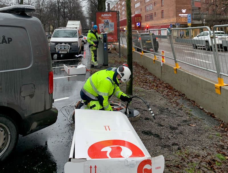 Electric vehicle charging in Stockholm