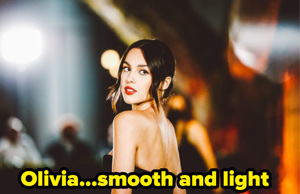 "Olivia...smooth and light"