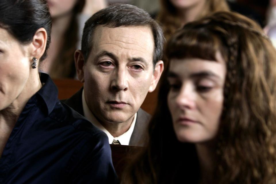 LIFE DURING WARTIME, Paul Reubens (center of frame), Shirley Henderson (right), 2009. ©IFC Films/courtesy Everett Collection