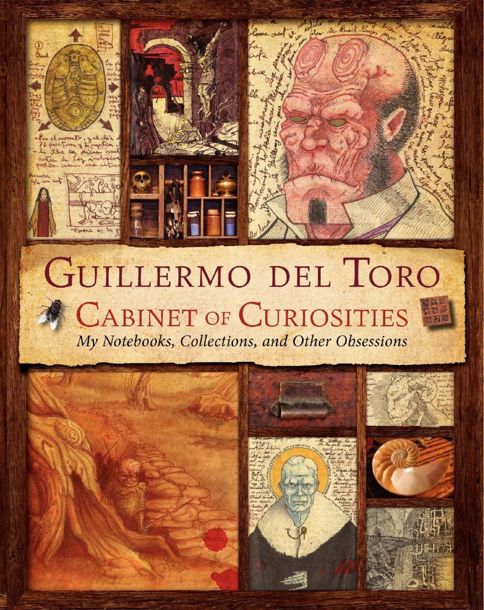 This book cover image released by Harper Design shows "Guillermo del Toro Cabinet of Curiosities: My Notebooks, Collections, and Other Obsessions," by Guillermo del Toro and Marc Zicree. The holidays bring out the inner-coffee table book obsessive in gift buyers. They're easy, weighty and satisfying to give. (AP Photo/Harper Design)