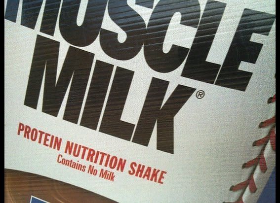 What's in a name? Well, in the case of CytoSport's popular fortified drink, Muscle Milk, the answer is: not what's in the bottle. The water-based nutritional shake actually contains no milk whatsoever. It's a fact which, let's just say, perturbed beverage company Nestle enough to file a complaint with the National Advertising Division of the Council of Better Business Bureaus in July of 2009. Why? Because Nestle, as the manufacturer of several milk-based beverages, "strongly believes in the nutritional benefits of milk" and didn't want consumers to be misled. Thanks for looking out for us, Nestle.    <em>Related: </em><strong><a href="http://www.thedailymeal.com/athletes-game-day-diets?utm_source=huffington%2Bpost&utm_medium=partner&utm_campaign=bizarre%2Bbeverage%2Blawsuits" target="_hplink">Athletes' Game-Day Diets</a></strong>