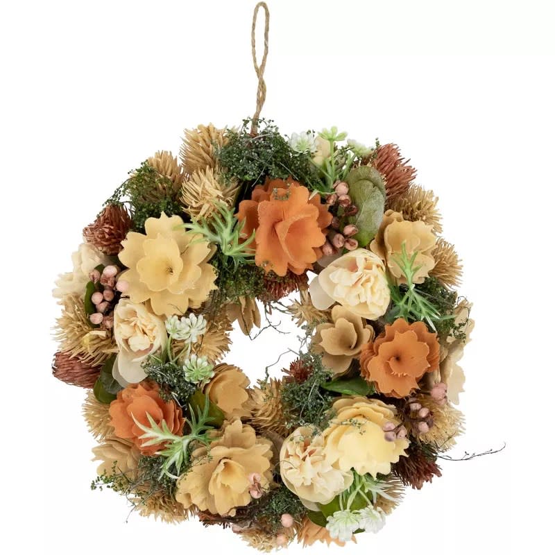 Spring Floral Wreaths Are on Sale at Target Starting at $17