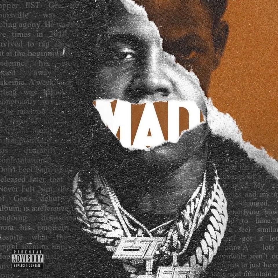 EST Gee ‘Mad’ cover art