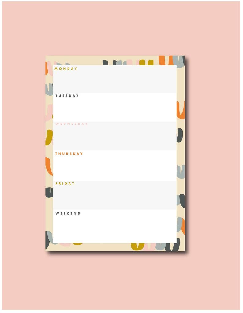 Weekly Planner Notepad