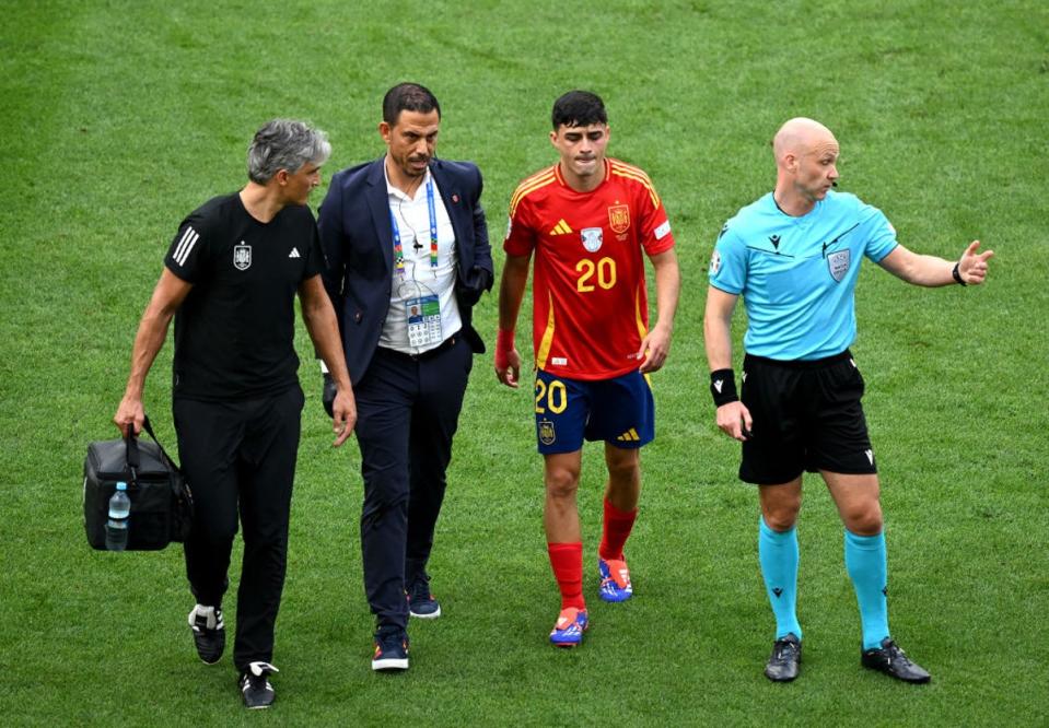 Pedri’s injury has meant Dani Olmo became a starter (Getty Images)