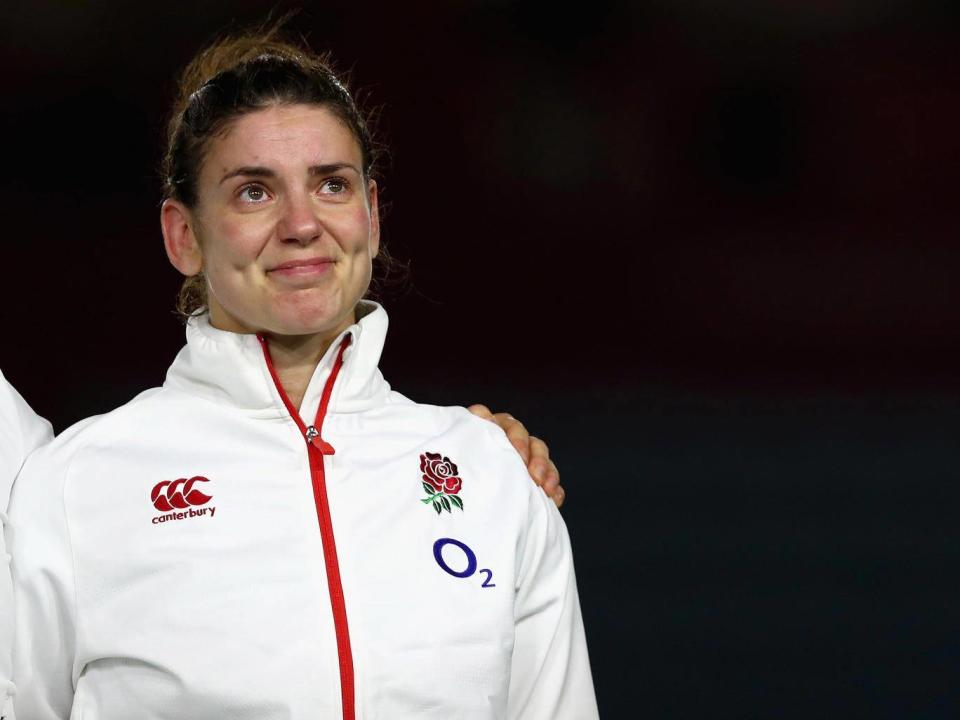 Sarah Hunter made her 100th Test appearance in the 49-12 win over Canada (Getty)