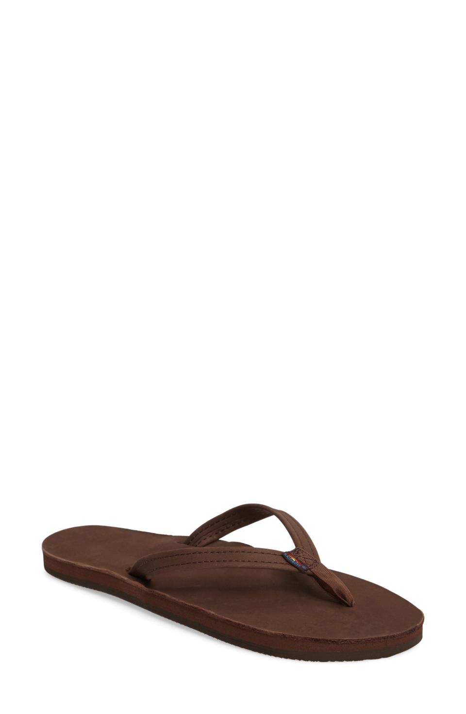 <p><a href="https://go.redirectingat.com?id=74968X1596630&url=https%3A%2F%2Fwww.nordstrom.com%2Fs%2Frainbow-narrow-strap-sandal-women%2F2941416&sref=https%3A%2F%2Fwww.thepioneerwoman.com%2Ffashion-style%2Fg39316480%2Fbest-flip-flops-with-arch-support%2F" rel="nofollow noopener" target="_blank" data-ylk="slk:Shop Now;elm:context_link;itc:0;sec:content-canvas" class="link ">Shop Now</a></p><p>Rainbow Narrow Strap Sandal </p><p>$59.99</p><p>nordstrom.com</p><span class="copyright">Nordstrom</span>