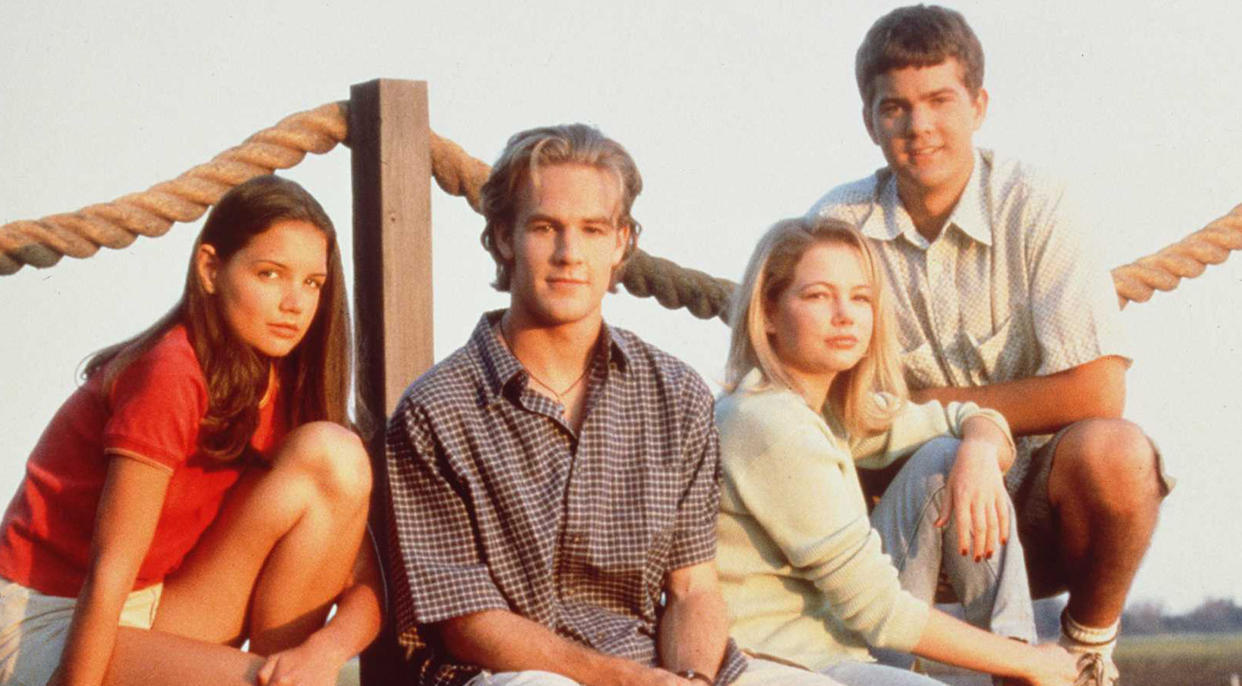 The Dawson's Creek cast rocketed to overnight fame after the series premiered in 1998. (Photo by Warner Bros./Courtesy of Getty Images)