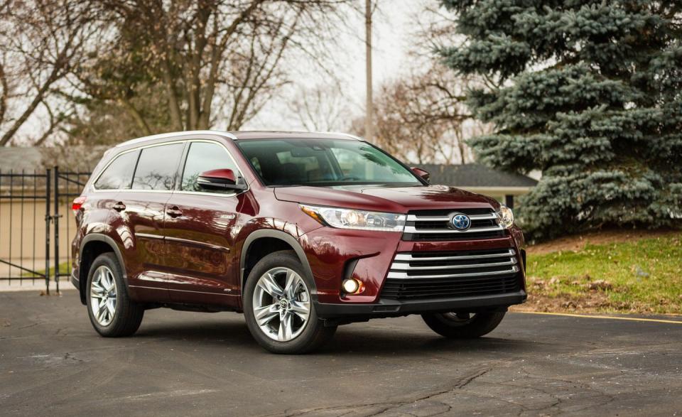 <p>While the current generation of <a href="https://www.caranddriver.com/toyota/highlander-2019" rel="nofollow noopener" target="_blank" data-ylk="slk:Toyota's three-row family SUV;elm:context_link;itc:0;sec:content-canvas" class="link ">Toyota's three-row family SUV</a> is getting on in years, its sales just keep rising. In 2018, Highlander sales were up more than 13 percent compared with last year.</p>