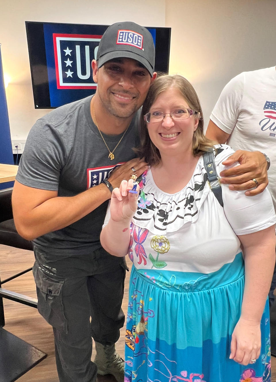 Wilmer Valderrama's USO Tour Photo Diary