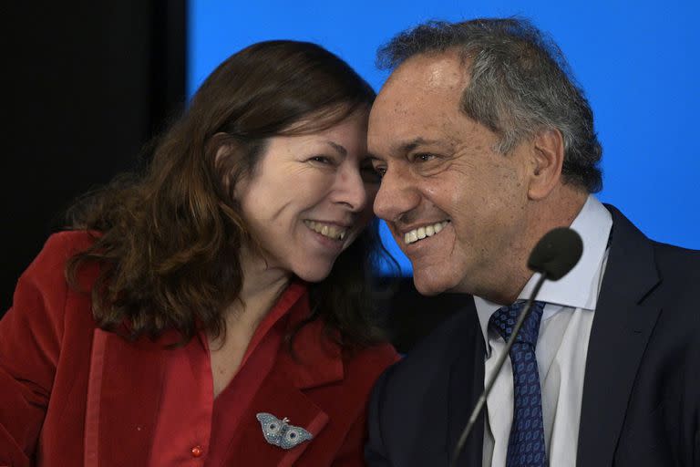 Silvina Batakis y Daniel Scioli