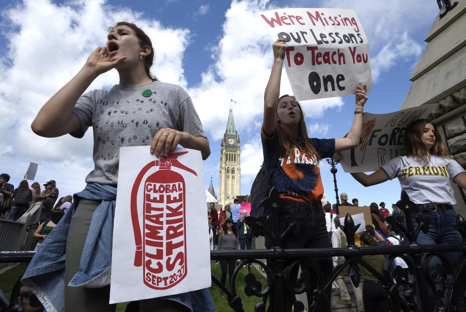 Canada Climate Protests