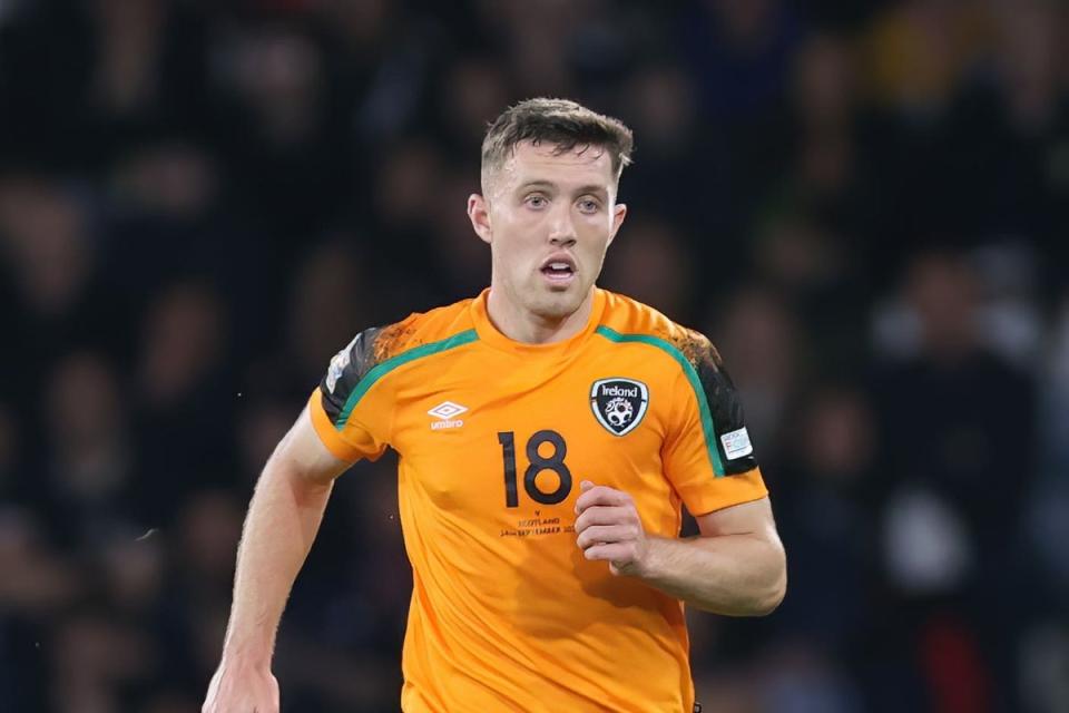 Republic of Ireland defender Dara O’Shea is relishing Monday’s Euro 2024 qualifier showdown with France (Steve Welsh/PA) (PA Wire)