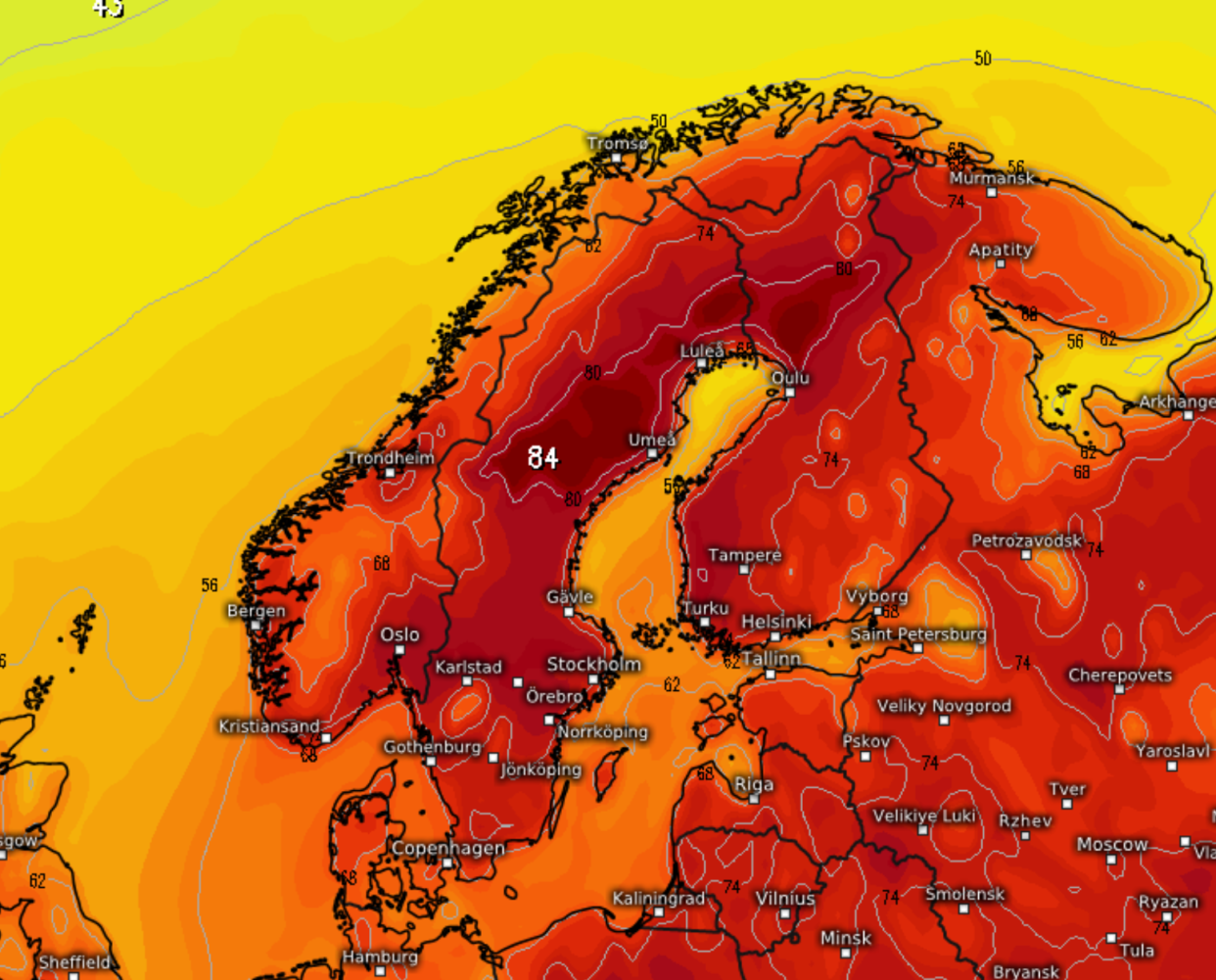 The heatwave could melt ice in the Arctic (NASA)