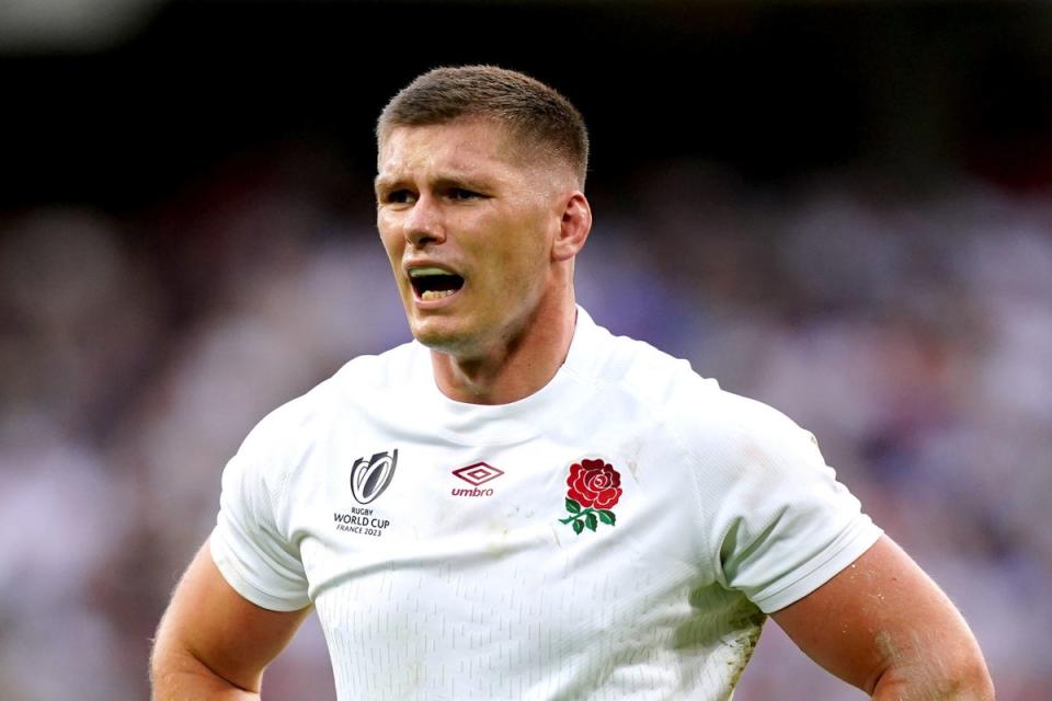 Owen Farrell should be lauded for his contributions to the game. (PA)