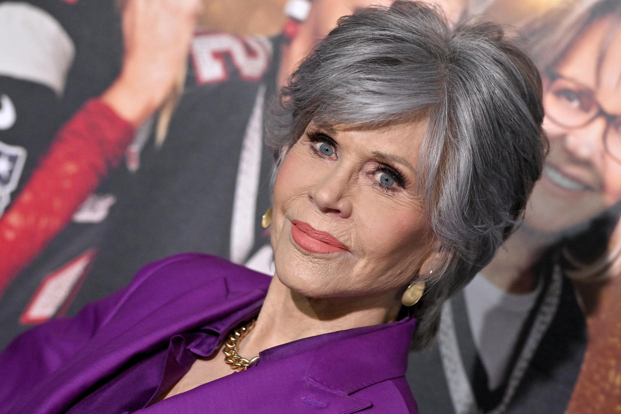 Jane Fonda opens up about exercise. (Photo: Axelle/Bauer-Griffin/FilmMagic)