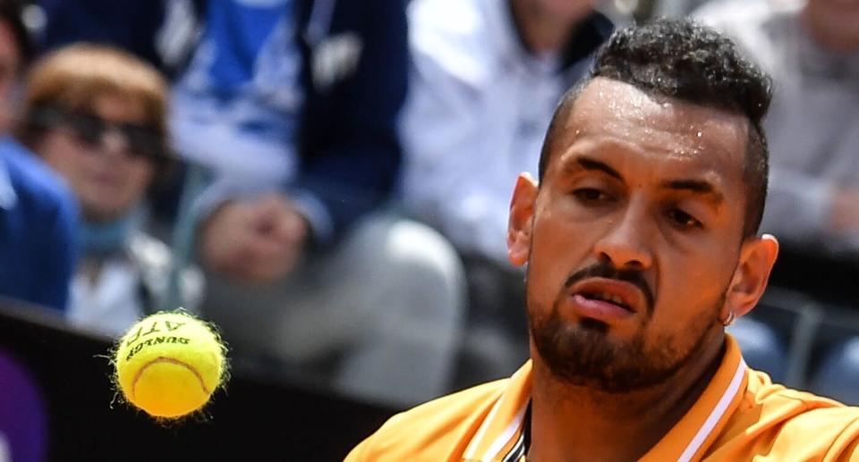 Nick Kyrgios hat sich in Rom einmal mehr ins Abseits gestellt. (Bild: Getty Images)