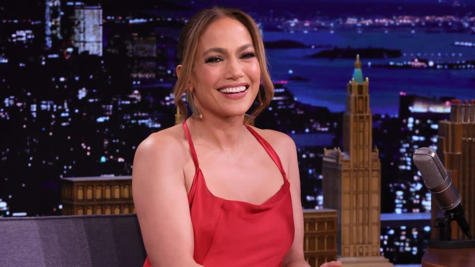 Jennifer Lopez also chose Kamali to appear on The Tonight Show in 2022. - Jamie McCarthy/NBC/Getty Images