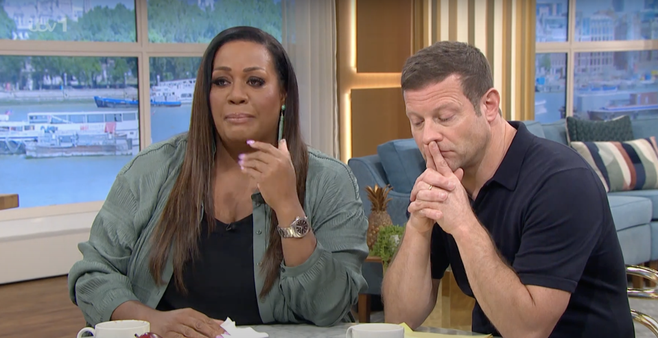 Alison Hammond and Dermot O'Leary respond to Phillip Schofield's interview on This Morning. (ITV/YouTube)