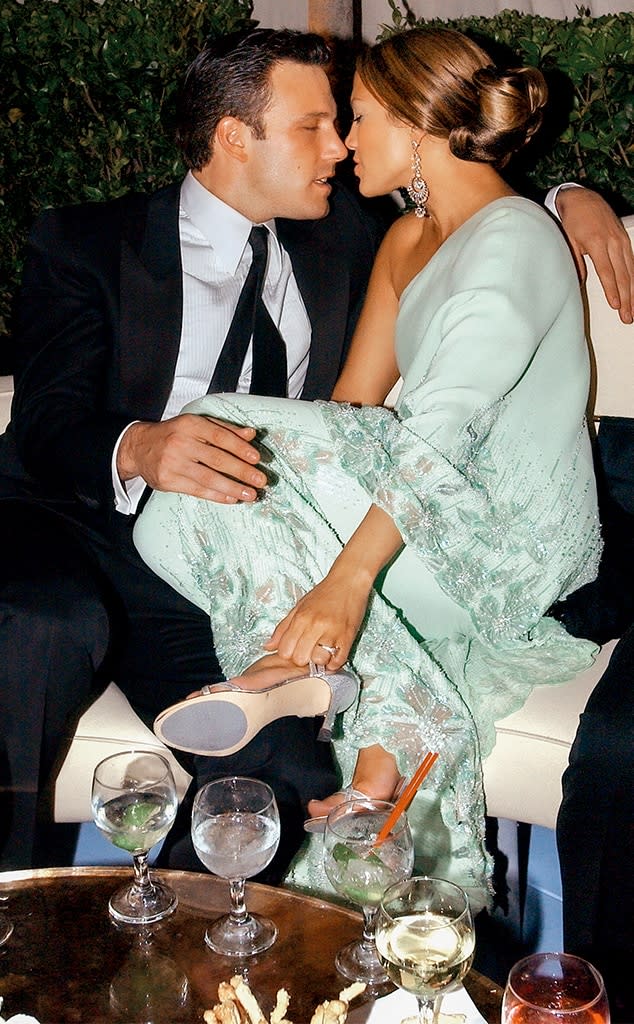 Ben Affleck, Jennifer Lopez, 2003 Oscars Vanity Fair Party