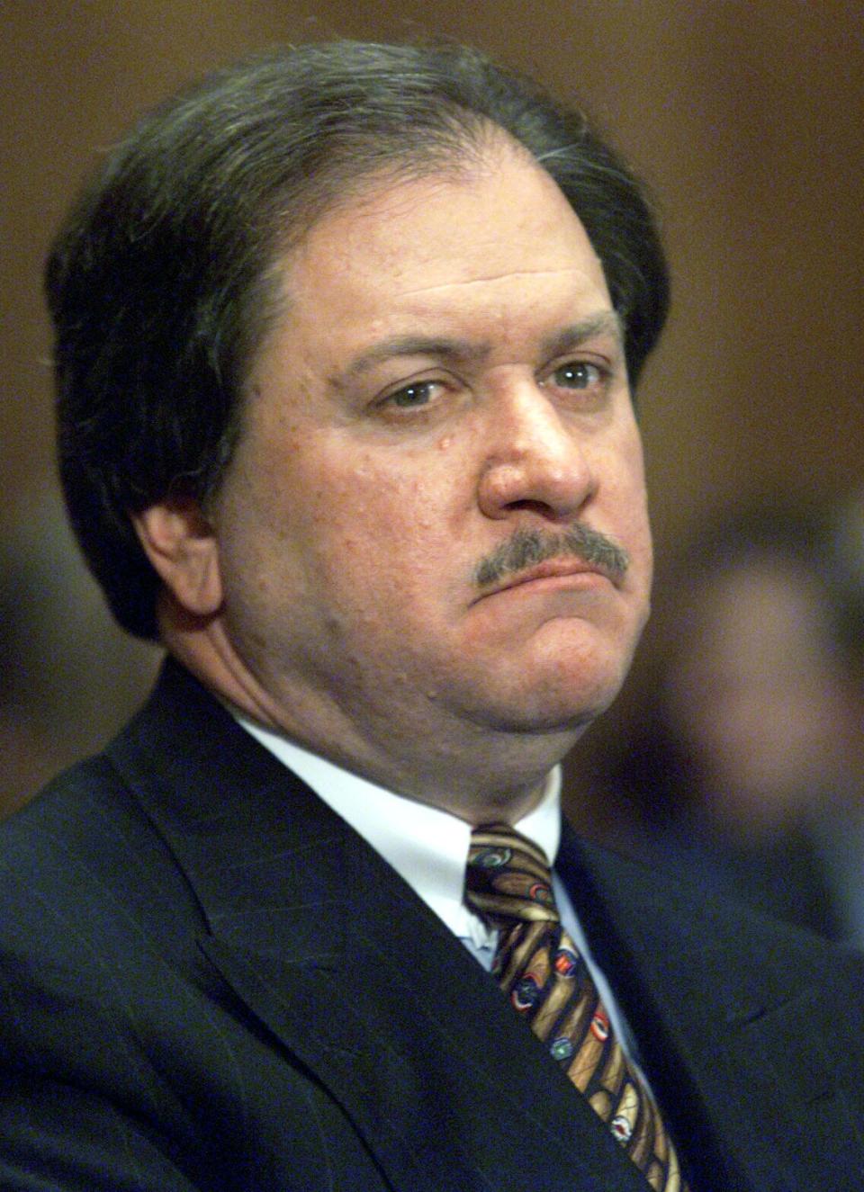 2/24/99 -- Washington, D.C. -- Joseph diGenova, a Trump campaign lawyer, testified before the Senate Governmental Affairs Committee on the future of the Independent Counsel Act.