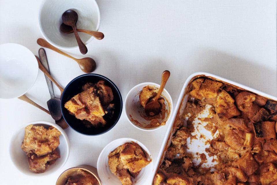 Pumpkin Bread Pudding