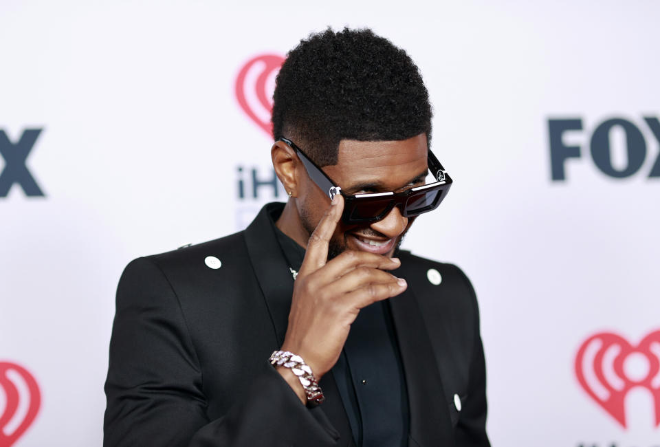 Closeup of Usher