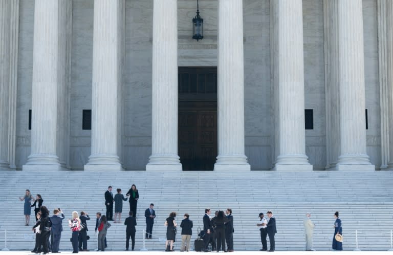 La Corte Suprema de Estados Unidos, en Washington, en una imagen del 13 de junio de 2024 (Saul Loeb)