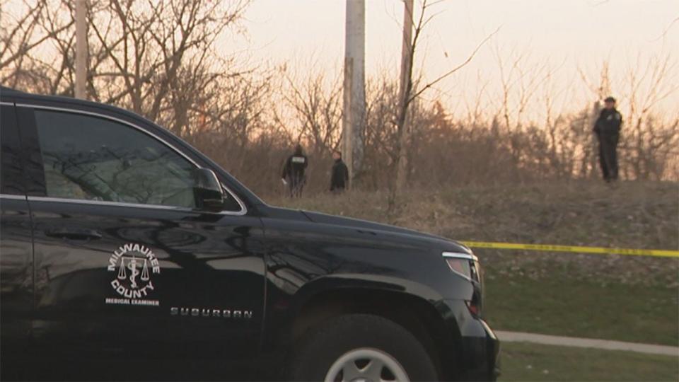 <div>Medical examiner at scene near 31st and Galena (April 6)</div>