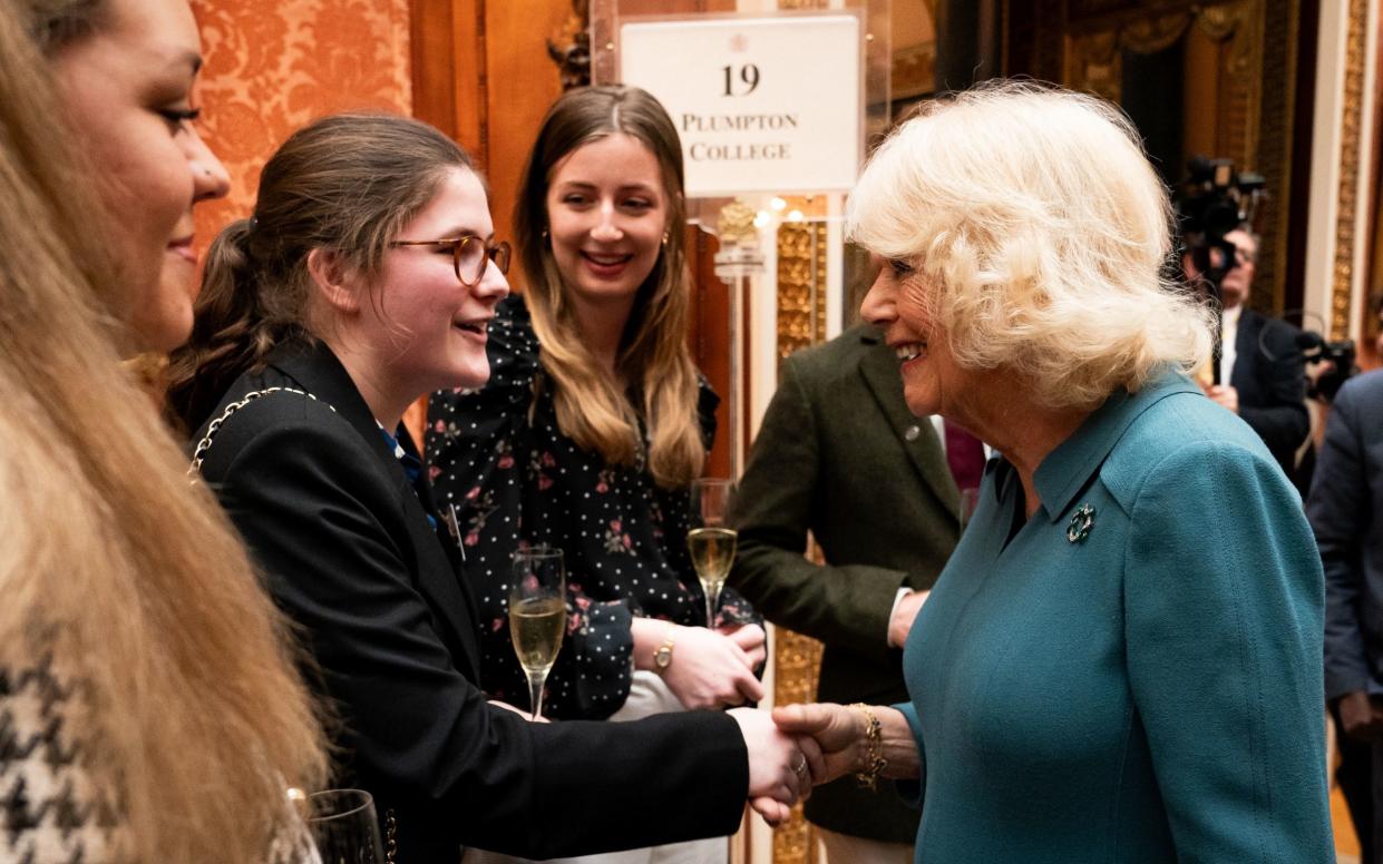 The Queen enjoyed an idyllic childhood in the village of Plumpton, near where the college is located