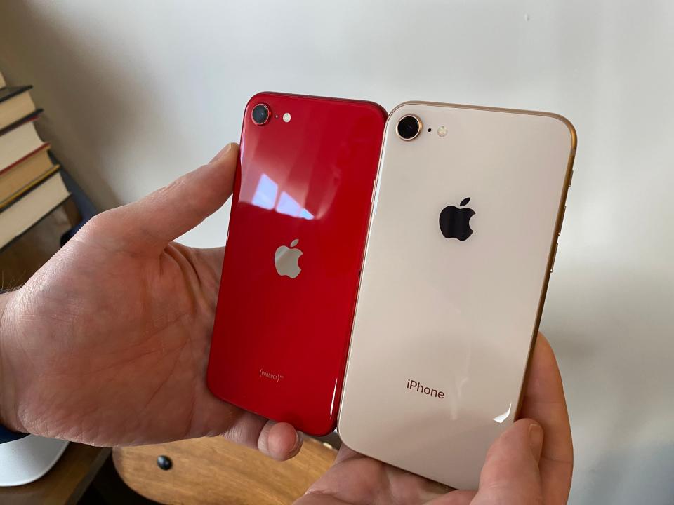 iPhone SE and iPhone 8