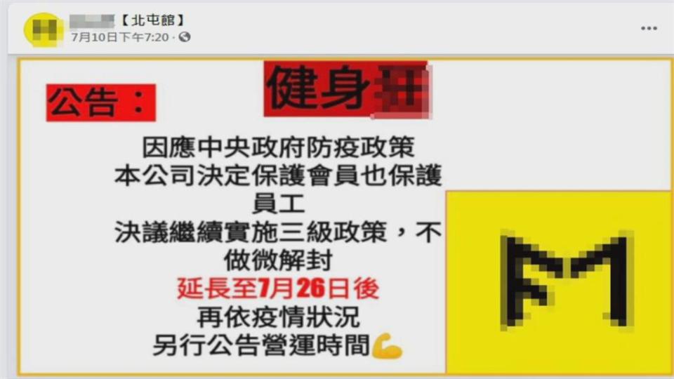 健身房已微解封！開門營業恢復正常扣款　不去要請「防疫假」防扣款