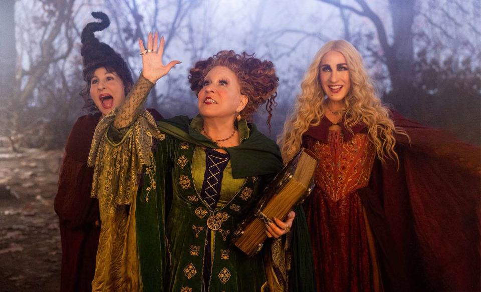 Matt Kennedy/Disney Kathy Najimy, Better Midler and Sarah Jessica Parker