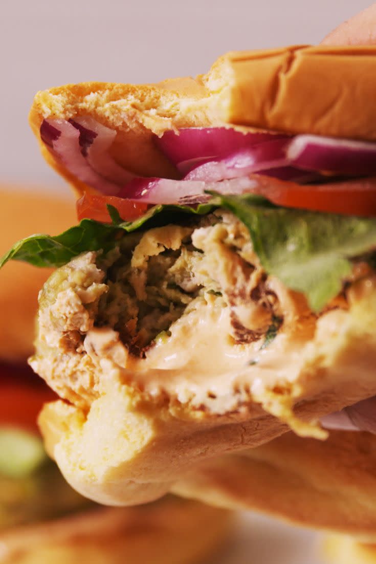 Chicken Avocado Burgers