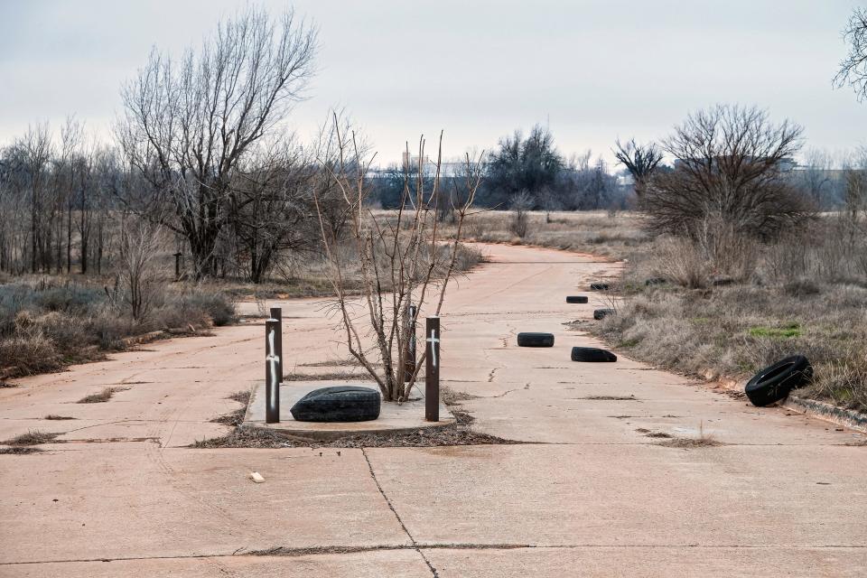 Land the county was considering as a jail site is shown in January at 1901 E Grand.