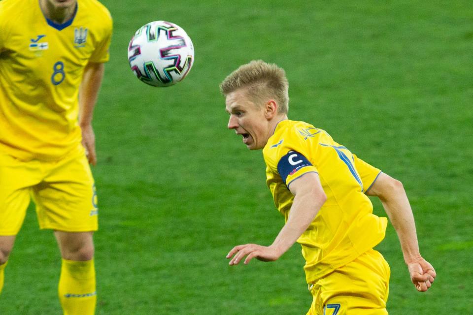 Oleksandr Zinchenko von Manchester City ist Kapitän der ukrainischen Mannschaft. (Bild: Getty Images)