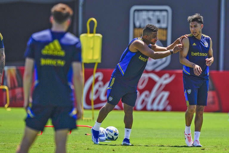 Entrenamiento de Boca en el complejo de Vasco Da Gama en Brasil
Fabra  Pol Fernández