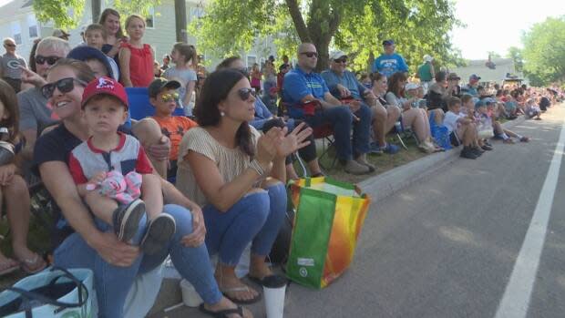 The Gold Cup parade is going ahead but won't look like the 2019 edition, pictured here. (Brian Higgins/CBC - image credit)