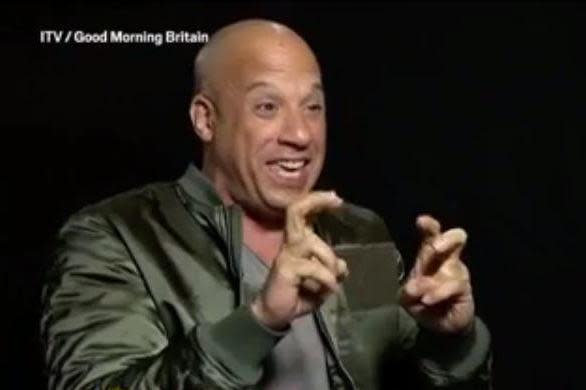 Vin Diesel leaves Good Morning Britain viewers concerned with bizarre British accent