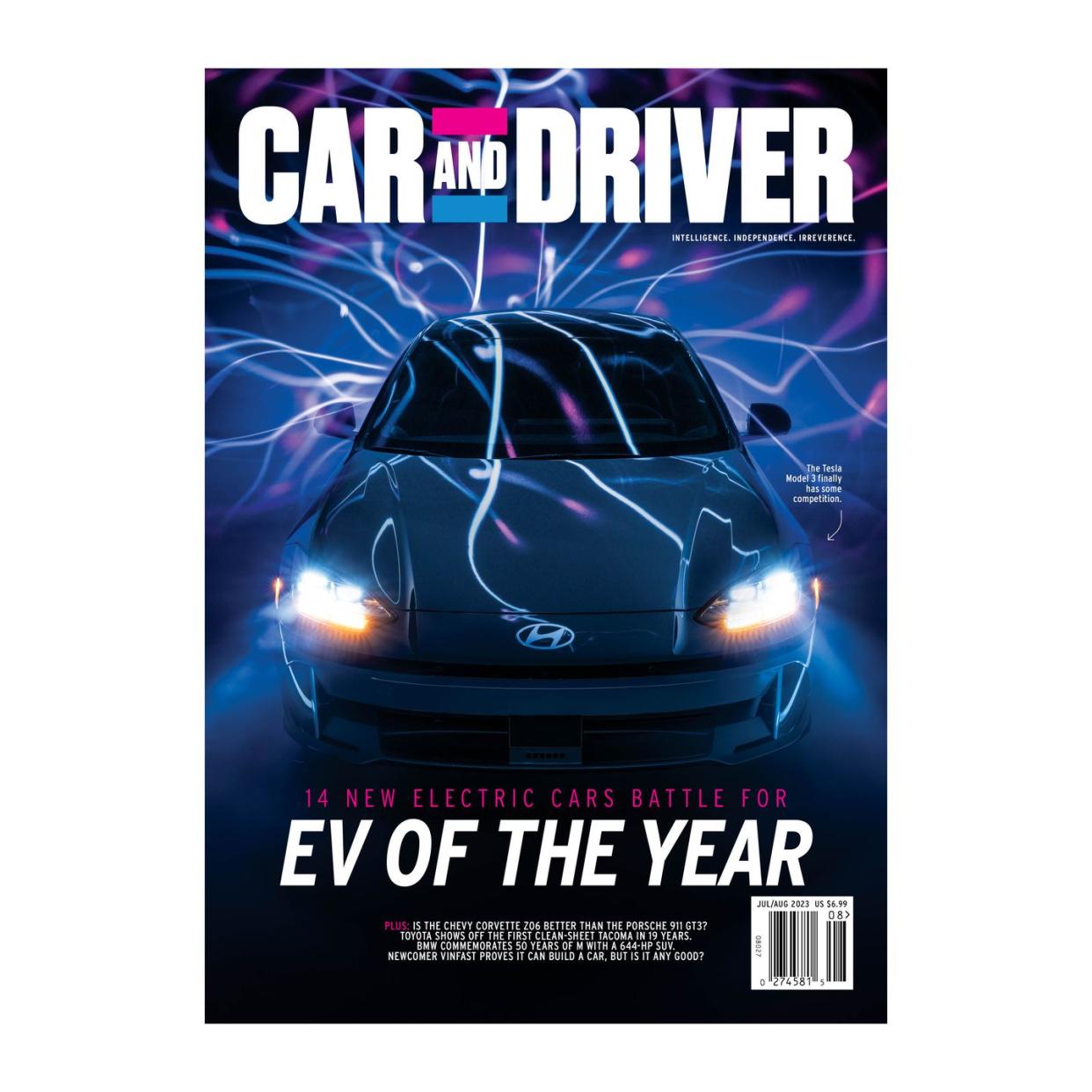 car and driver print magazine