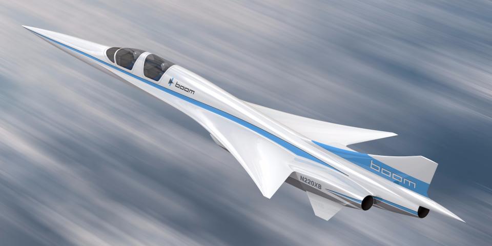 boom supersonic jet