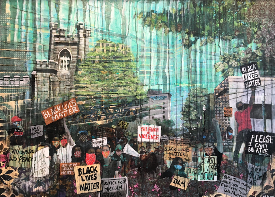 Protest On Union by Alison Wells