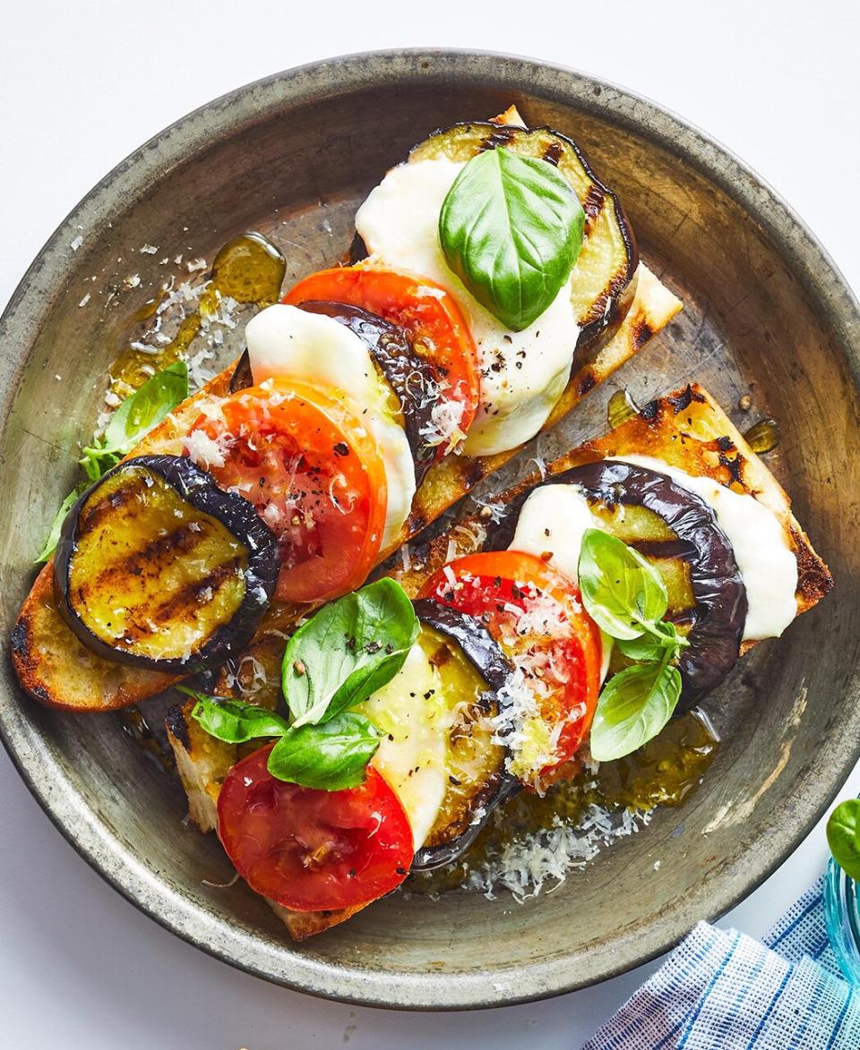 This meatless main dish is like eggplant Parmesan, bruschetta, and caprese all in one.