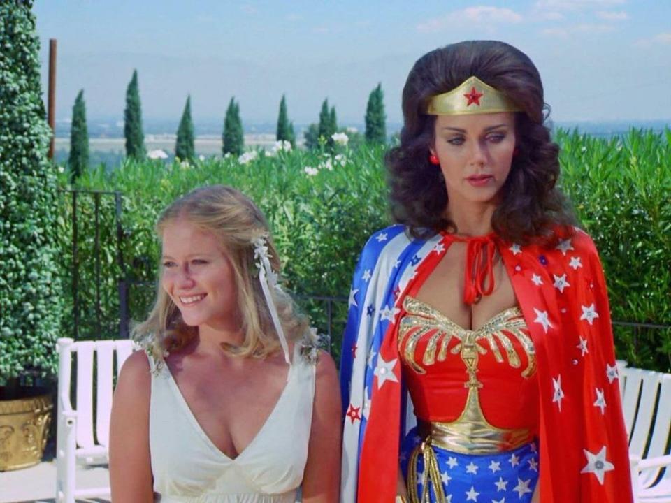 Scenes fro Wonder Woman with Lynda Carter