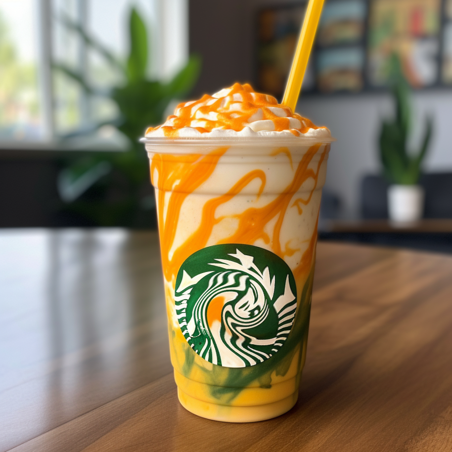 orange creamsicle frap