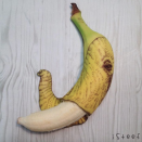 <p>Donde unos ven solo una cáscara de banana, este hombre visualiza su siguiente obra de arte. </p>