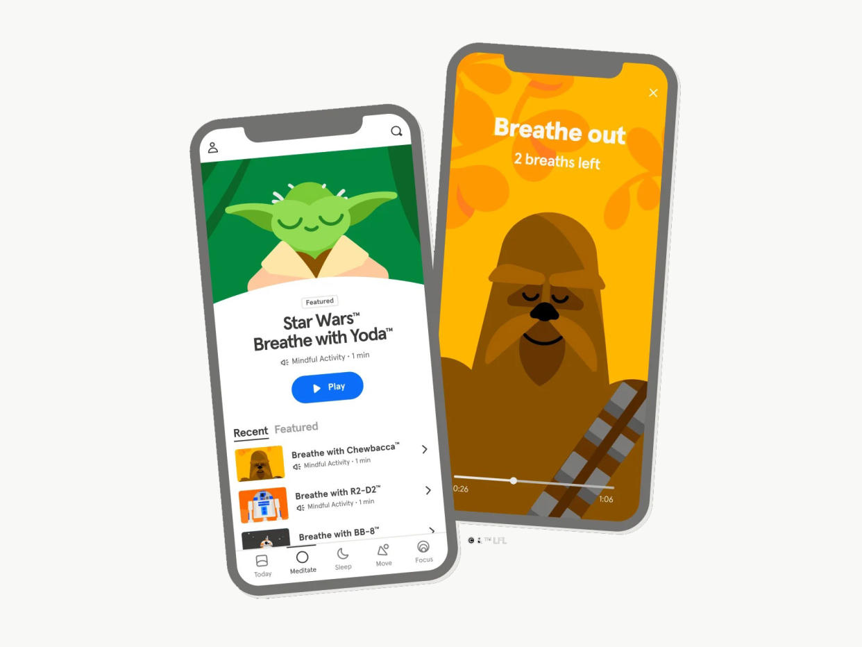 Headspace x Star Wars Meditation App