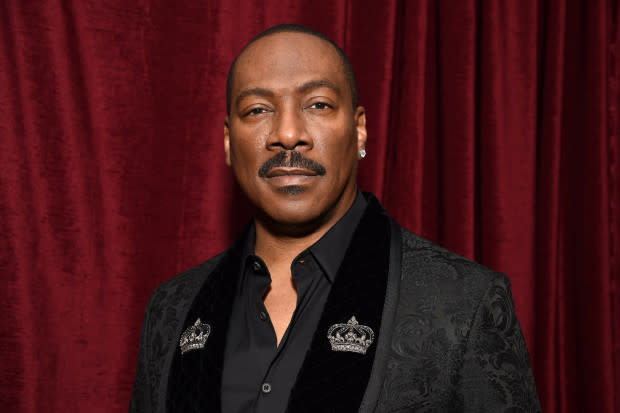 <p>Photo by Michael Kovac/Getty Images for Niche Imports</p><p><strong>Eddie Murphy</strong>, who is a father of 10, became a first-time grandpa in July 2019 when his son <strong>Miles Mitchell</strong> welcomed daughter Evie. “Things happen in cycles, and right now I’m in a cycle where there’s no higher blessing than having a child," the megastar comedian <a href="https://people.com/parents/eddie-murphy-no-higher-blessing-father-grandfather-vanity-fair/" rel="nofollow noopener" target="_blank" data-ylk="slk:has said;elm:context_link;itc:0;sec:content-canvas" class="link ">has said</a>. "There’s no sweeter blessing than seeing your grandchild.” </p><p><strong>Related: <a href="https://parade.com/1171114/parade/eddie-murphy-children/" rel="nofollow noopener" target="_blank" data-ylk="slk:Get to Know Eddie Murphy's 10 Kids and Their Mothers;elm:context_link;itc:0;sec:content-canvas" class="link ">Get to Know Eddie Murphy's 10 Kids and Their Mothers</a></strong></p>